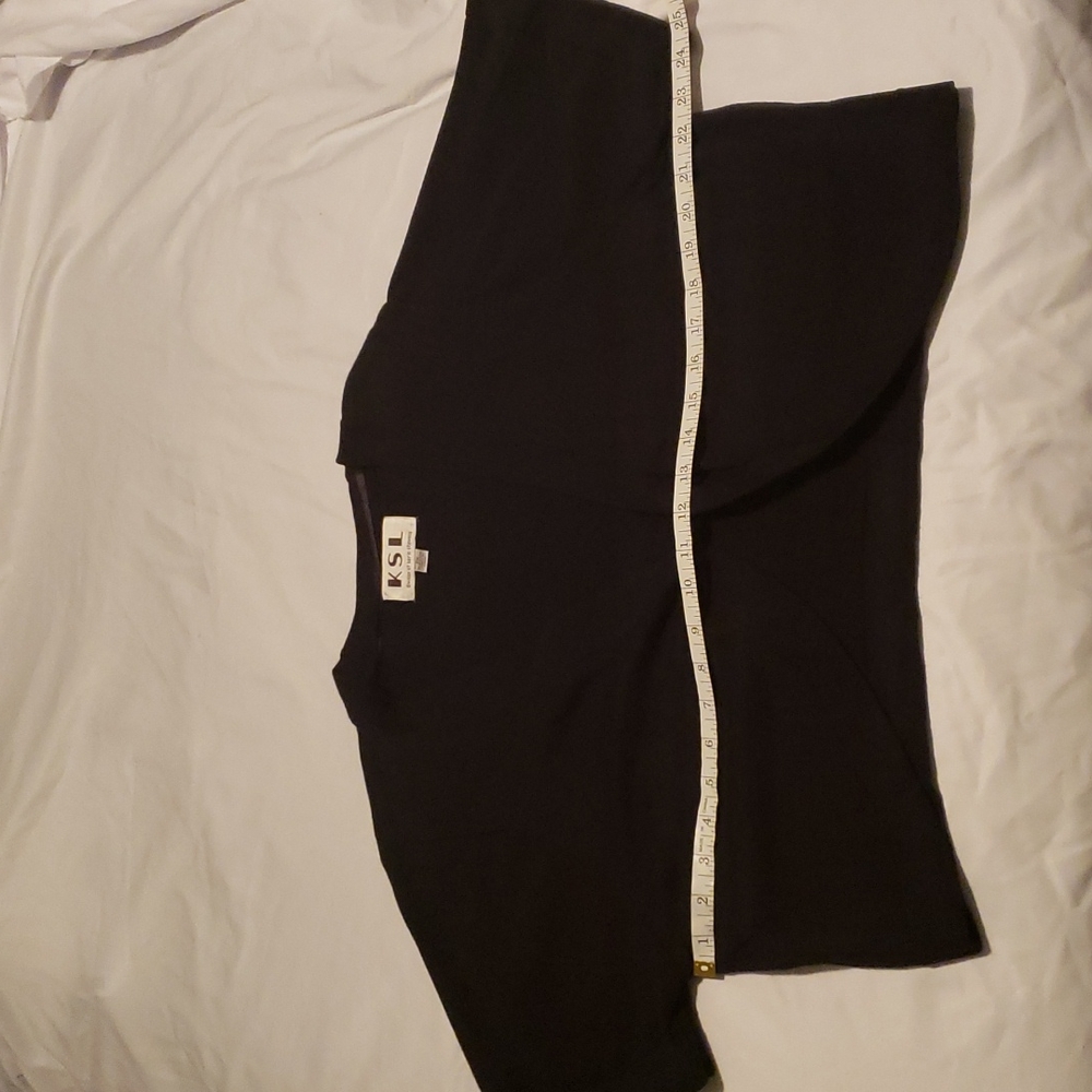 Black short cardigan